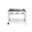 HENDI Grillsystem Green Fire 3 Brenner – 17,4 kW,...