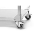 HENDI Grillsystem Green Fire 4 Brenner – 22 kW, mit Rollengestell