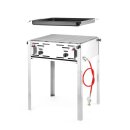 HENDI Grill-Master Maxi – 11,6 kW Gastrogrill, mit Rost und Pfanne