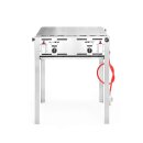 Hendi Gasgrill Heavy Duty aus Edelstahl 11,6 kWh