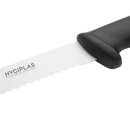 Hygiplas Fleischmesser gezahnt 25cm schwarz