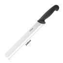 Hygiplas Fleischmesser gezahnt 25cm schwarz