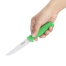 Hygiplas Gemüsemesser Wellenschliff 10cm grün
