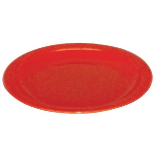 Olympia Kristallon Teller rot 23cm (12 Stück)