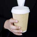 Fiesta Recyclable Coffee To Go Deckel 340ml und 455ml x50 (50 Stück)