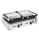 Buffalo Doppelkontaktgrill Glatte & Gerippte Platten