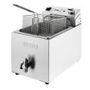Buffalo Einzelne elektrische Fritteuse mit Timer 8Ltr