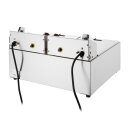 Buffalo Doppel-Elektrofritteuse mit Timer 2x5Ltr