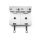 Hendi Fritteuse Kitchen Line 2x 8 Liter - Edelstahl, Tischgerät