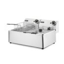 Doppelfritteuse Kitchen Line 2x 6 Liter - Edelstahl, 230 V