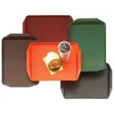 Cambro Polypropylen Fastfood Serviertablett mit Griffen schwarz 43x30cm