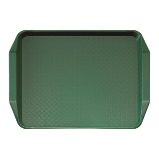 Cambro Polypropylen Fastfood Serviertablett mit Griffen grün 43x30cm