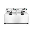 Profi Line Doppelfritteuse 2x8L – Hendi Elektro...