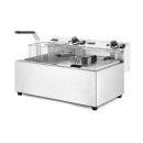 Profi Line Doppelfritteuse 2x8L – Hendi Elektro...