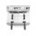 Profi Line Doppelfritteuse 2x8L – Hendi Elektro Tischfritteuse, 230V