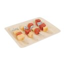 Fiesta Compostable Bambusspieße Paddelform 15cm