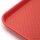 Olympia Kristallon Polypropylen Schnellimbisstablett Rot Klein 345mm