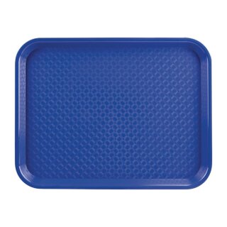 Olympia Kristallon Fast-Food-Tablett blau 34,5 x 26,5cm