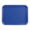Olympia Kristallon Fast-Food-Tablett blau 34,5 x 26,5cm