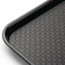 Olympia Kristallon Polypropylen Fast Food Tablett Schwarz...