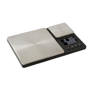 KitchenAid Global Dual Plattform Edelstahl Küchenwaage Schwarz