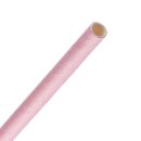 Fiesta Compostable kompostierbare Papierstrohhalme rosa (250 Stück)