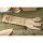 eGreen Einzeln in Kraftpapier verpacktes 4-in-1-Holzbesteck-Set (250 Stück)