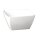 APS Pure quadratische Melaminschale weiß 12,5cm
