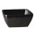 APS Pure quadratische Schale schwarz 12,5cm