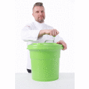 Salatschleuder 12 Liter, grün