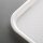 Olympia Kristallon Polypropylen Fast Food Tablett Weiß Klein 345mm