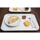 Olympia Kristallon Fast Food-Tablett weiß 41,5 x 30,5cm