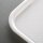 Olympia Kristallon Polypropylen Fast Food Tablett Weiß Groß 450mm