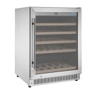 Polar G-Serie Weinkühlschrank aus Edelstahl 51 Flaschen