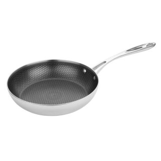 Vogue Tri-Shield Edelstahl Bratpfanne mit Clad-Beschichtung 24cm