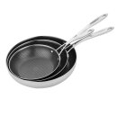 Vogue Tri-Shield Edelstahl Bratpfanne mit Clad-Beschichtung 24cm