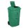 Jantex 120Ltr Mülltonne mit Fußpedal Grün