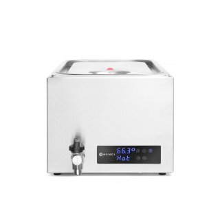 Hendi Sous-Vide Gerät 1/1 GN - mit Ablasshahn, 35° bis 90°C, aus Edelstahl
