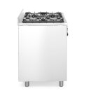 Hendi Gasherd Kcp 96V - 5 Brenner Mit Elektroofen  Gn 1/1