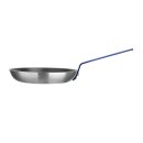 Hygiplas Aluminium Antihaft-Teflon Platinum Plus Bratpfanne mit Blauem Griff 24cm