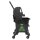 Jantex 20Ltr Hoher Wischeimer mit Wringer - Grüner Print