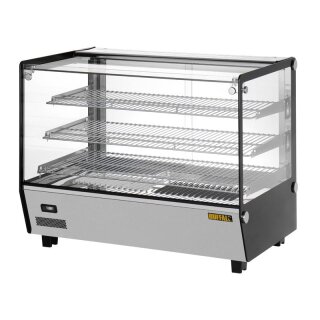Buffalo quadratischer Arbeitsplatten-Heißanzeige-Merchandiser 160 Liter