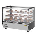 Buffalo quadratischer Arbeitsplatten-Heißanzeige-Merchandiser 160 Liter