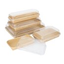 Fiesta Recycelbare PET-Deckel für Nr. 7 Sushi-Schalen (300 Stück)