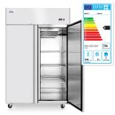 Arktic Kühlschrank 1240 Liter - Edelstahl, Umluftkühlung, 2 Türen