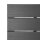 Bolero Valletta Grau Geschlitzter Outdoor Tisch 780mm