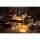 Olympia Siena Tischlampe Runde Kuppel Salbei 200mm