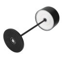 Olympia Siena Tischleuchte Runder Schirm Schwarz 300mm