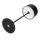 Olympia Siena Tischleuchte Runder Schirm Schwarz 300mm
