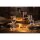 Olympia Siena Tischlampe Runde Kuppel Kastanie 300mm